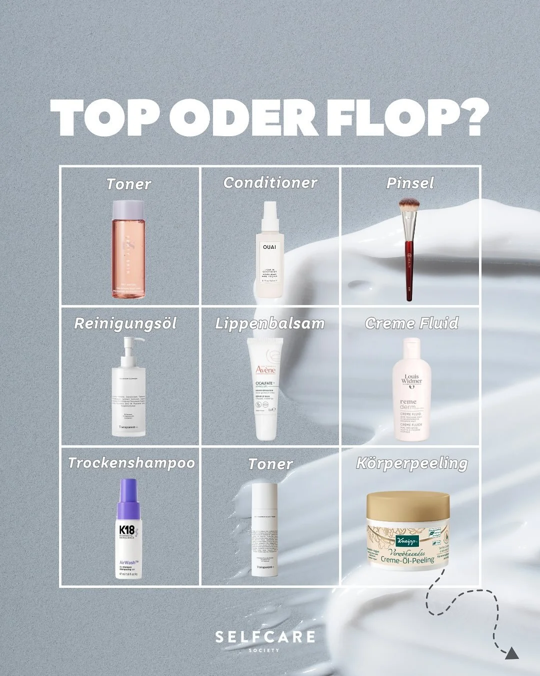 Aufgebraucht: Top oder Flop? ✨

Hier zeige ich euch ein paar Produkte, die ich getestet und/oder aufgebraucht habe - inklusive einer kurzen Review zu jedem.

Welche davon kennt ihr schon? K&ouml;nnt ihr eure pers&ouml;nlichen Tops oder Flops entdecke