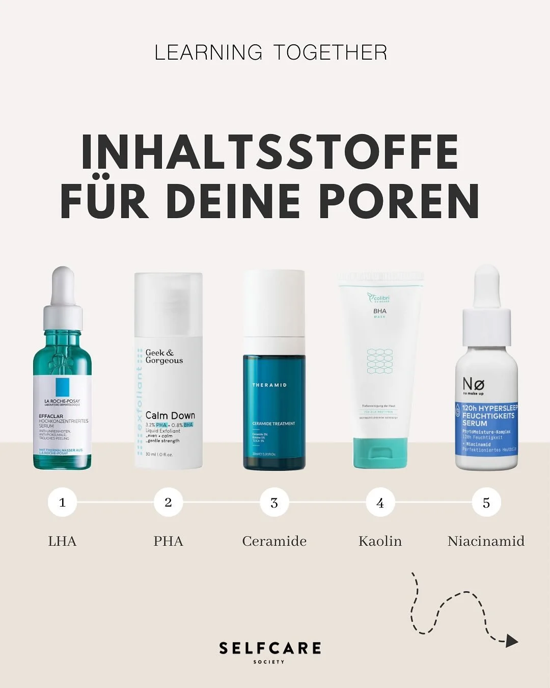 Learning Together: Empfehlenswerte Inhaltsstoffe f&uuml;r deine Poren 🧪

In diesem Beitrag stelle ich euch 12 Inhaltsstoffe vor, die eure Poren sauber und in einem guten Zustand halten - damit sie ihre Aufgabe ohne Hindernisse erf&uuml;llen k&ouml;n
