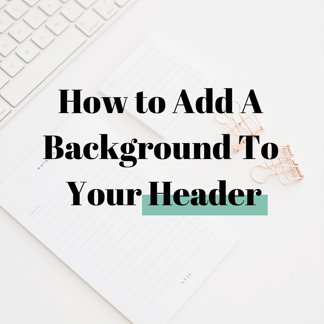 How To Add A Background To Your Heading In Squarespace