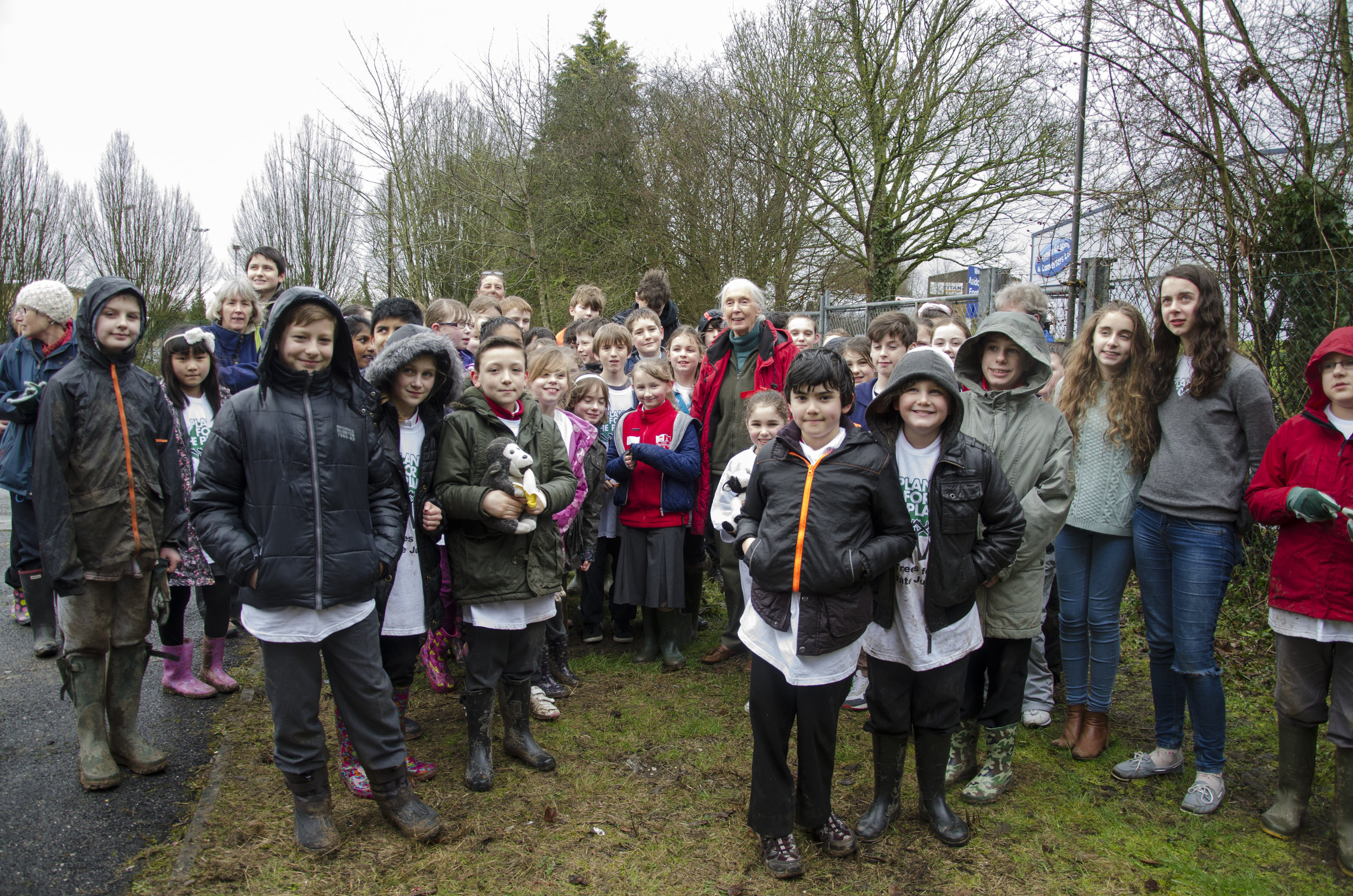 2014 February Dr Jane Goodall joins  Andover Plant for the Planet tree planting.jpg