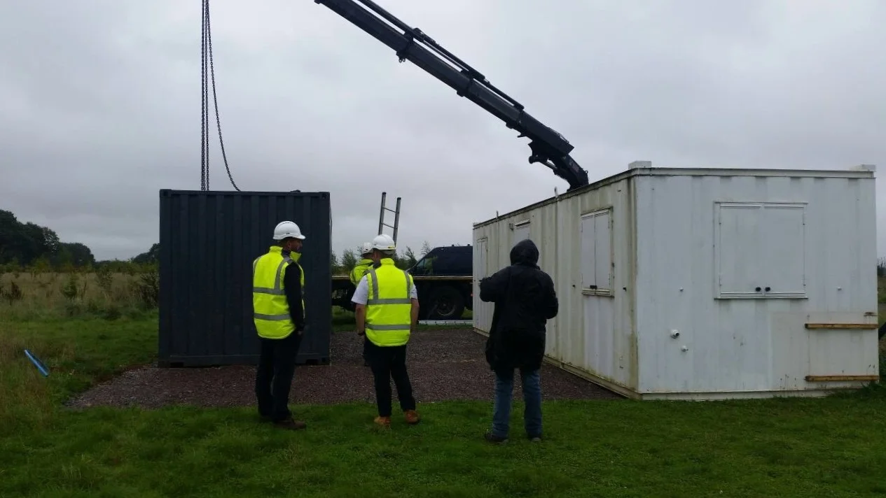 2017 Thanks to Ethical Awards prize money Postcode Lottery Grant and Taylor Wimpeys help work on The Cabin starts.jpg
