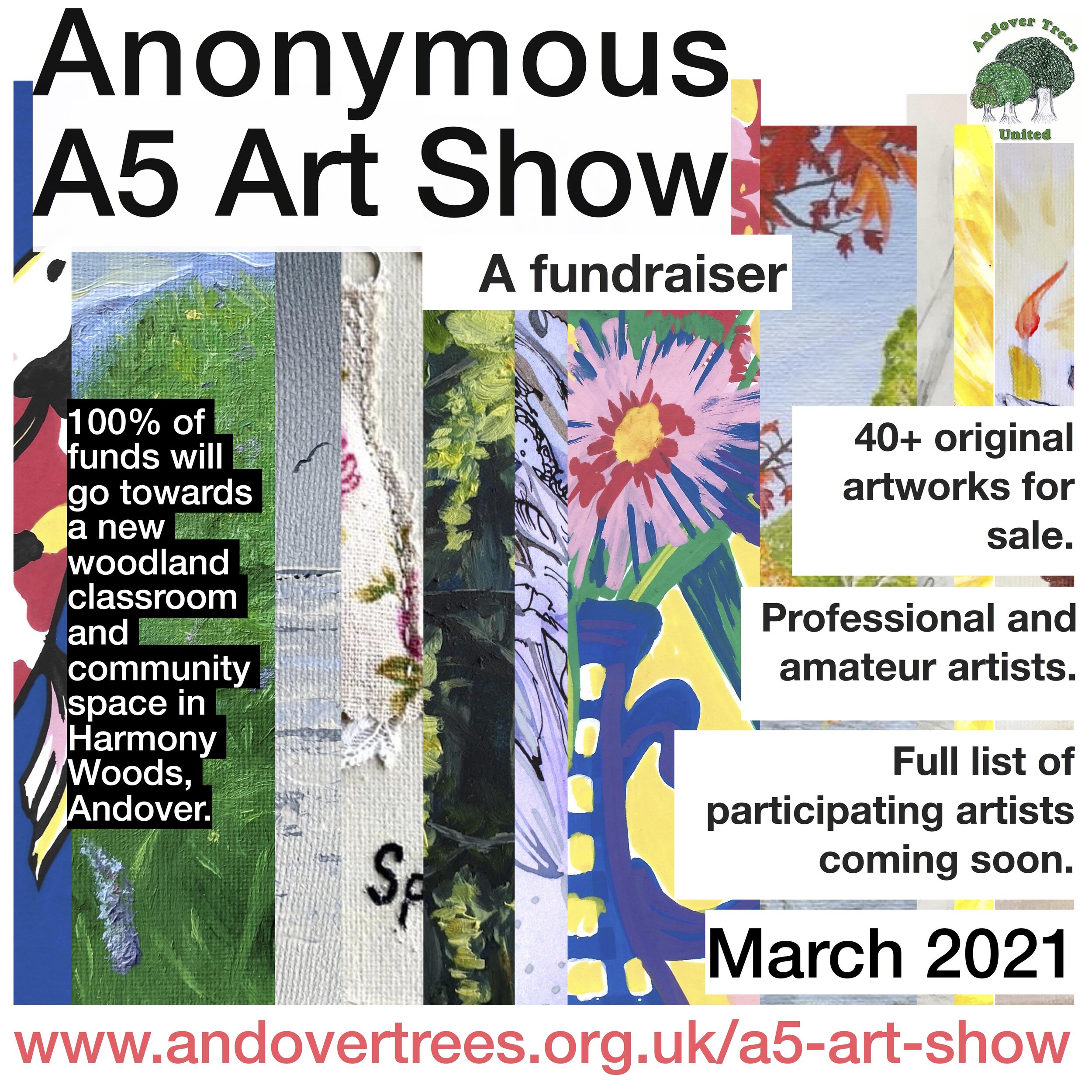 Andover Trees United Presents The Anonymous A5 Art Show