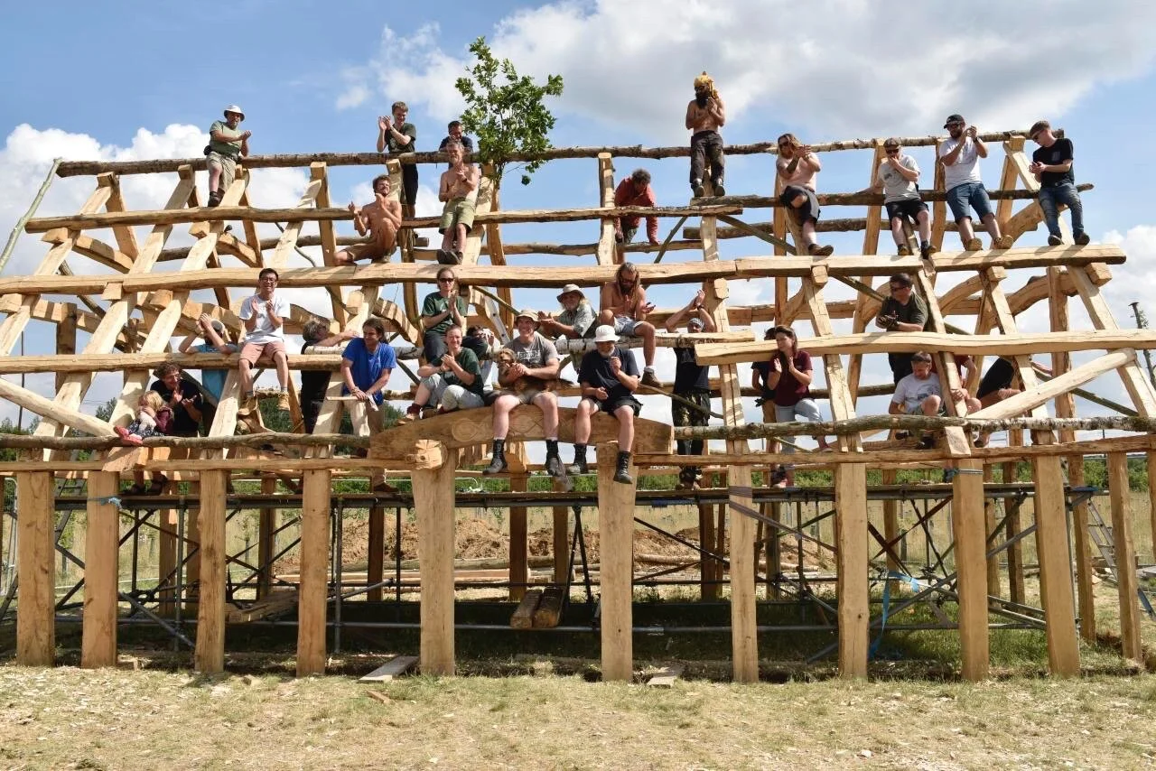 Cabin build SOS! Andover Trees United call out for an army of local volunteers