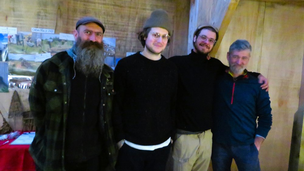 Left to right: Ben Startup, Tom Gallon, Viktor Martz, Tim Potts