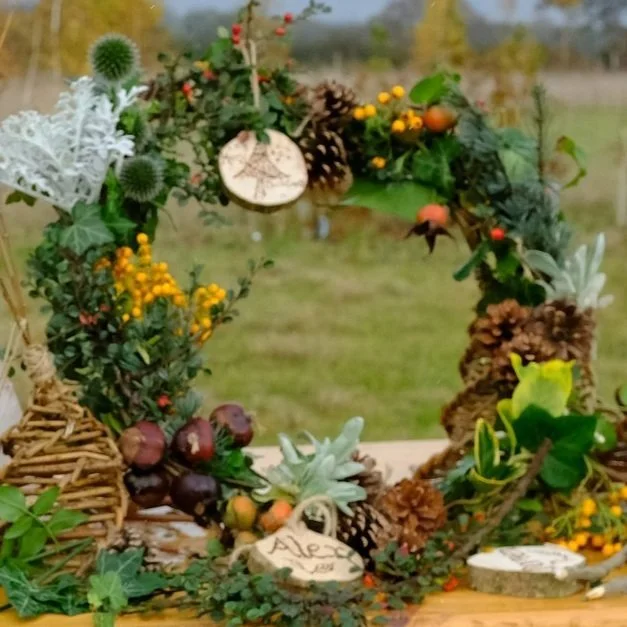 Join Andover Trees United for November’s Crafty Saturday: Christmas Wreath Making!