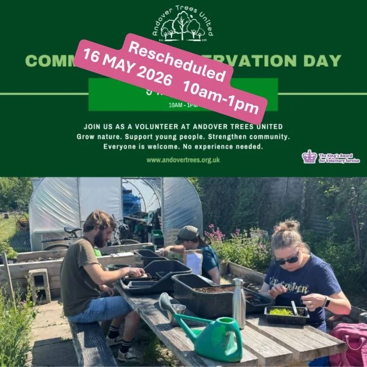 RESCHEDULED May Community Conservation Day