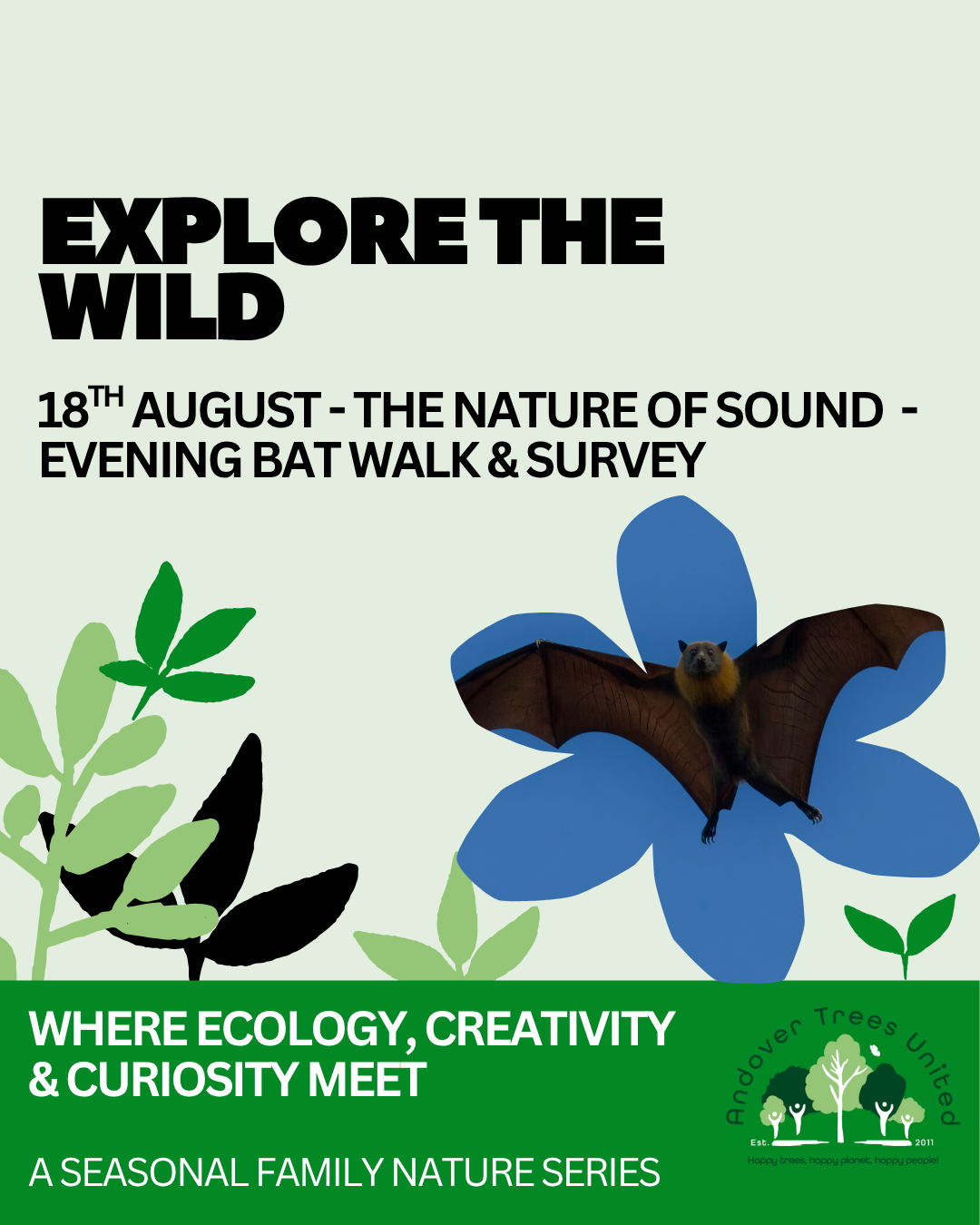 Explore The Wild - The Nature of Sound - Evening Bat Walk & Survey