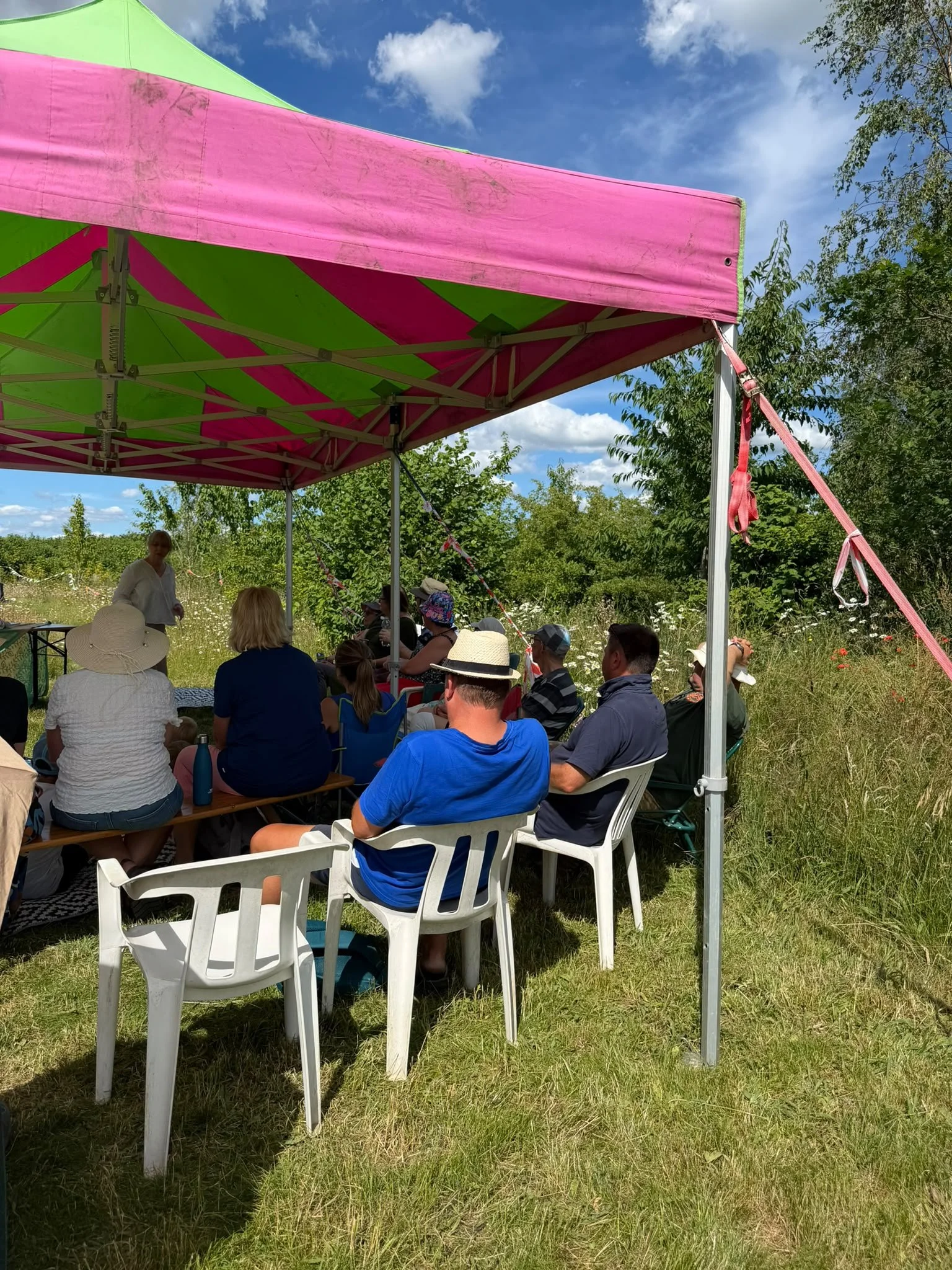 Members Celebrate the Summer Solstice at Diamond Wood