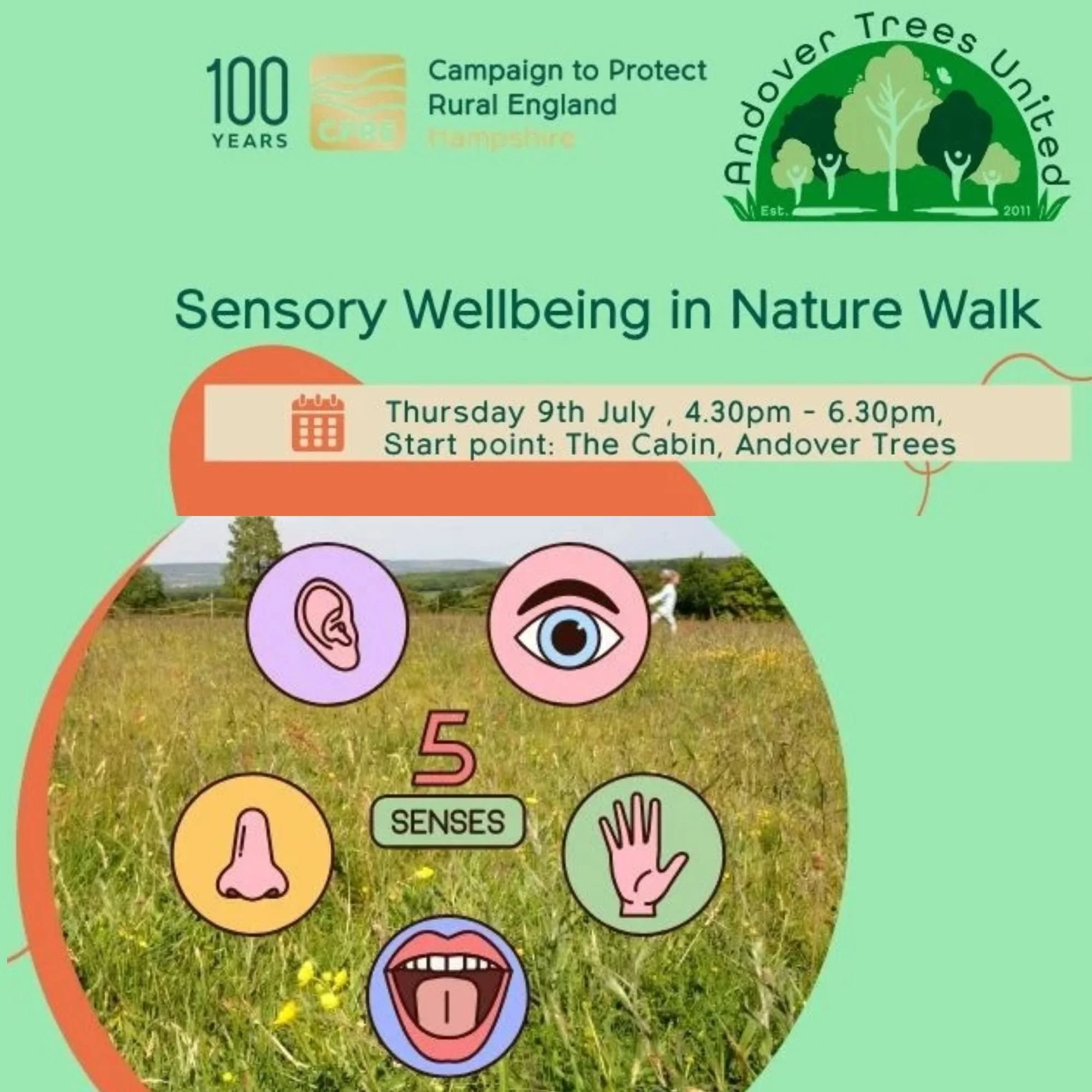 ATU &amp; CPRE Sensory Wellbeing Walk