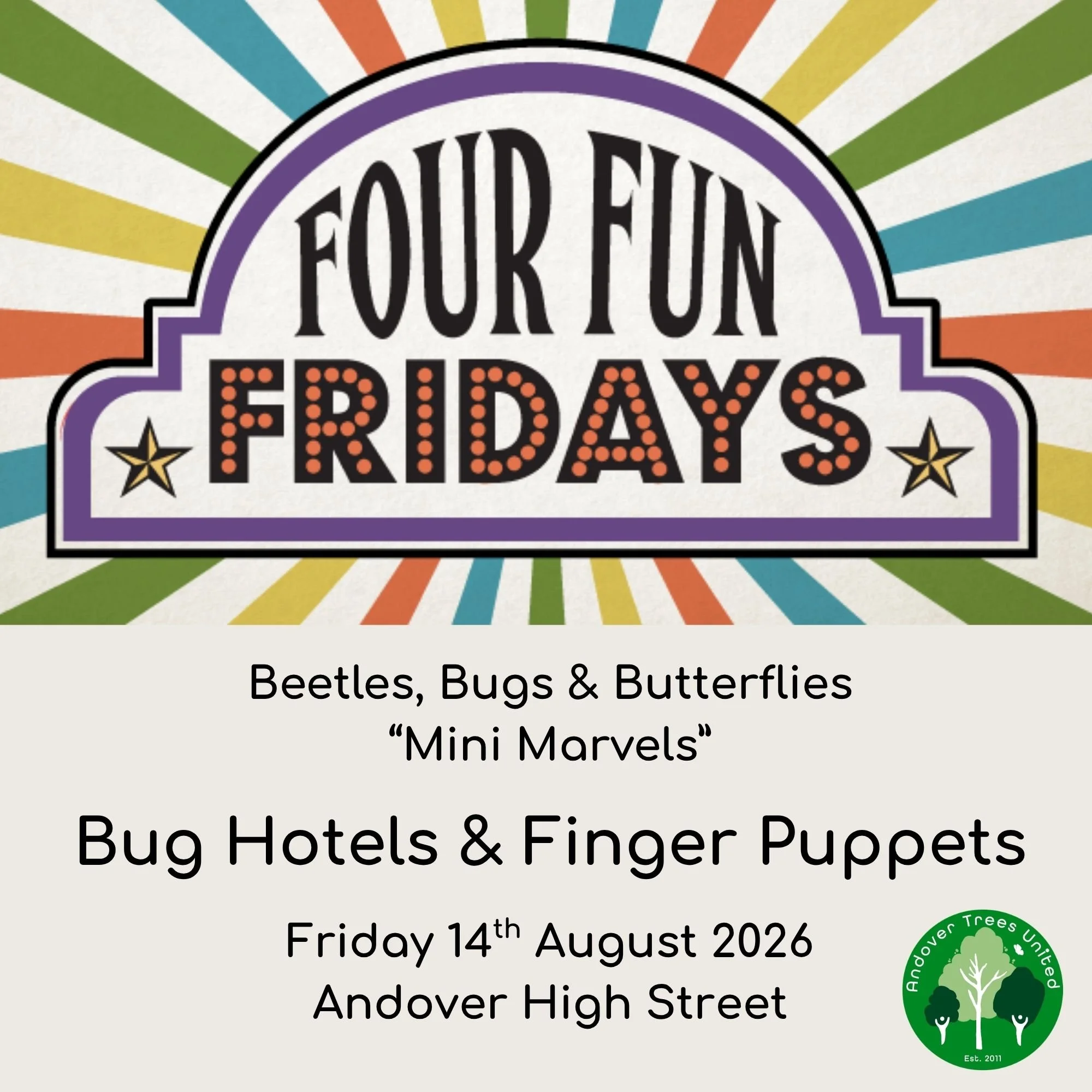 Four Fun Fridays! Bug Hotels &amp; Finger Puppets