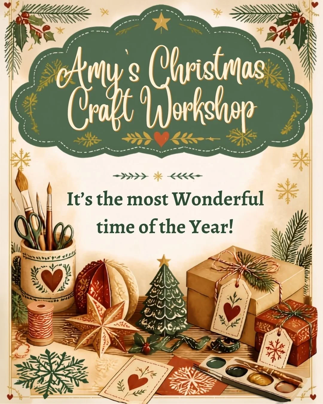 Amy's Craft Workshops - Christmas