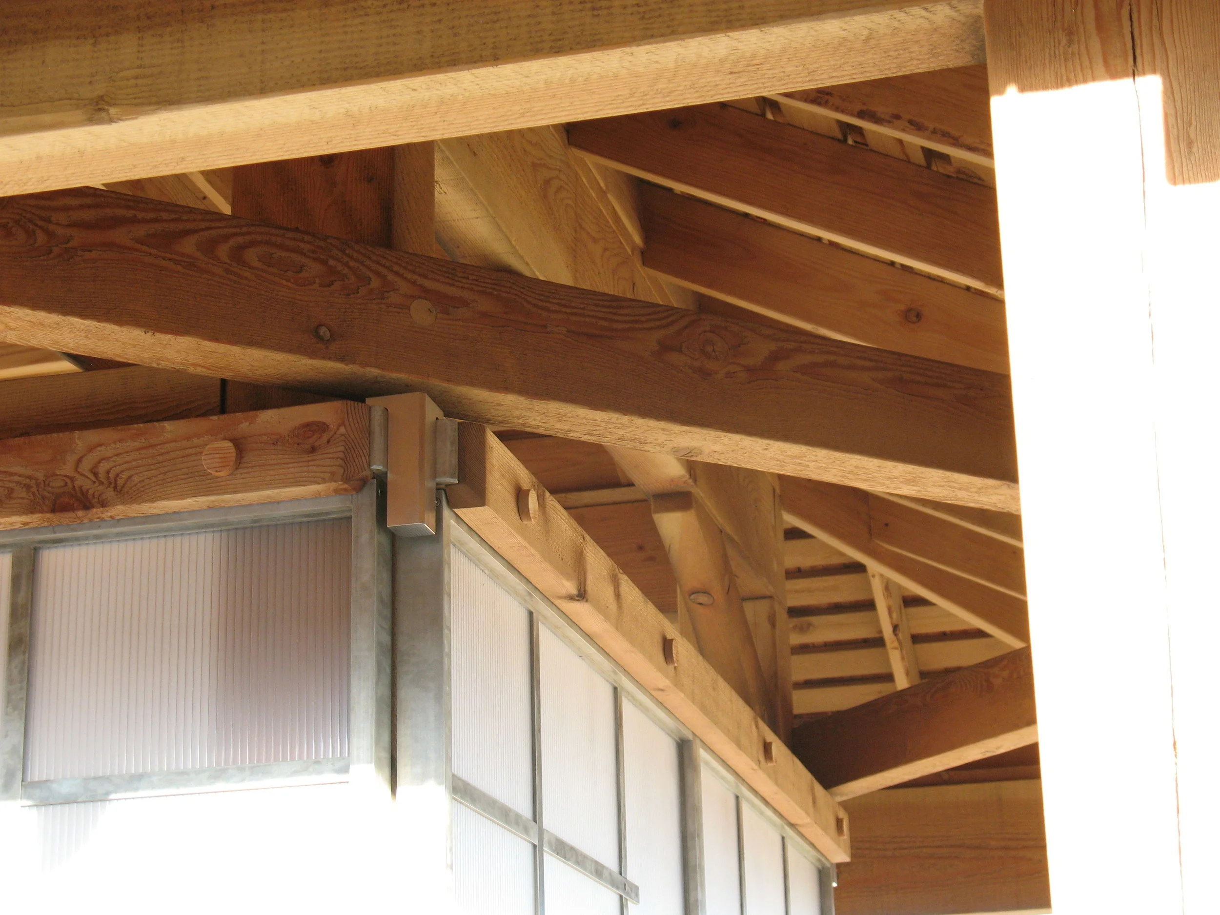 Tea House Roof Framing.JPG