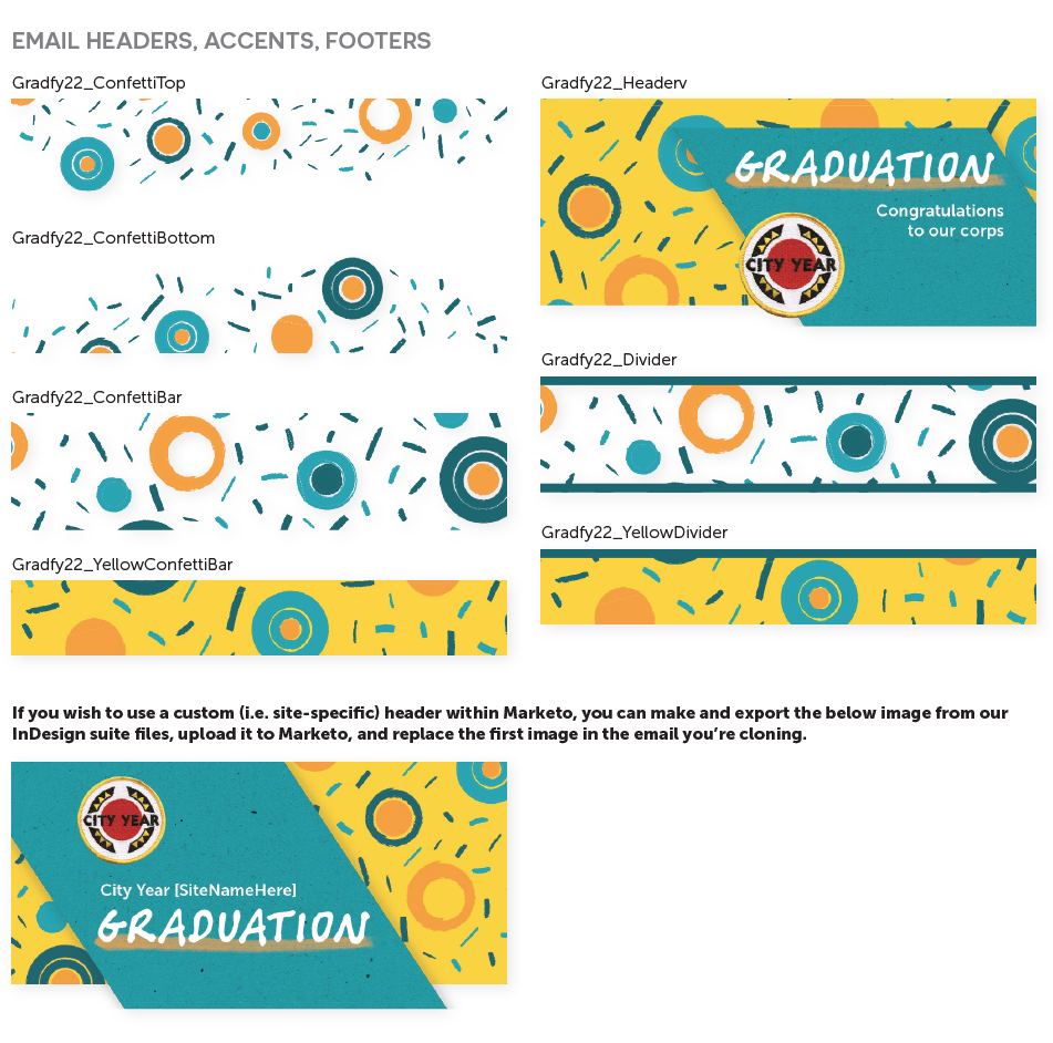 Graduation FY22 email graphics