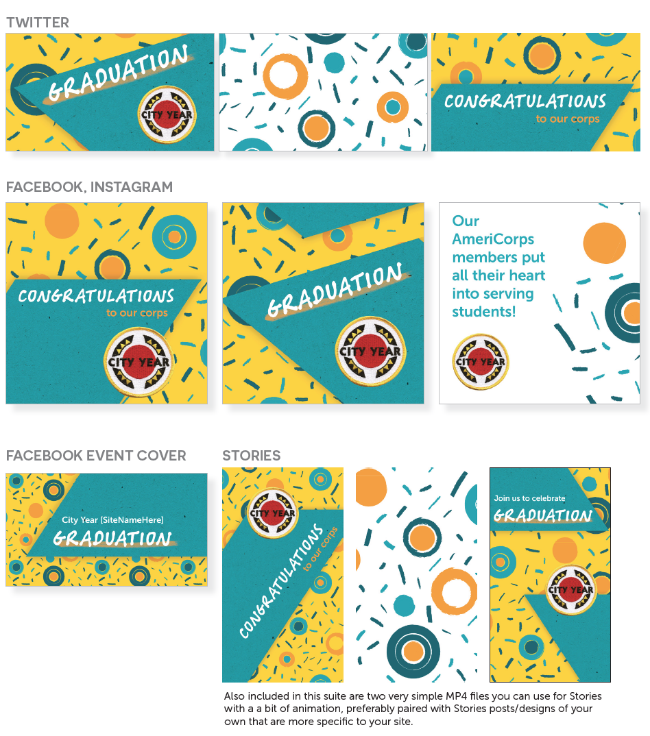 Graduation FY22 social graphics