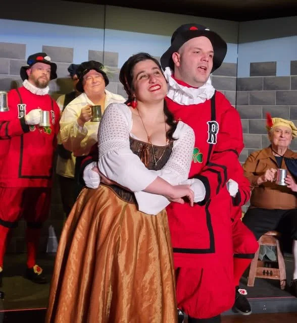 Glowing review in role debut as Phoebe Meryll in Yeoman of the Guard