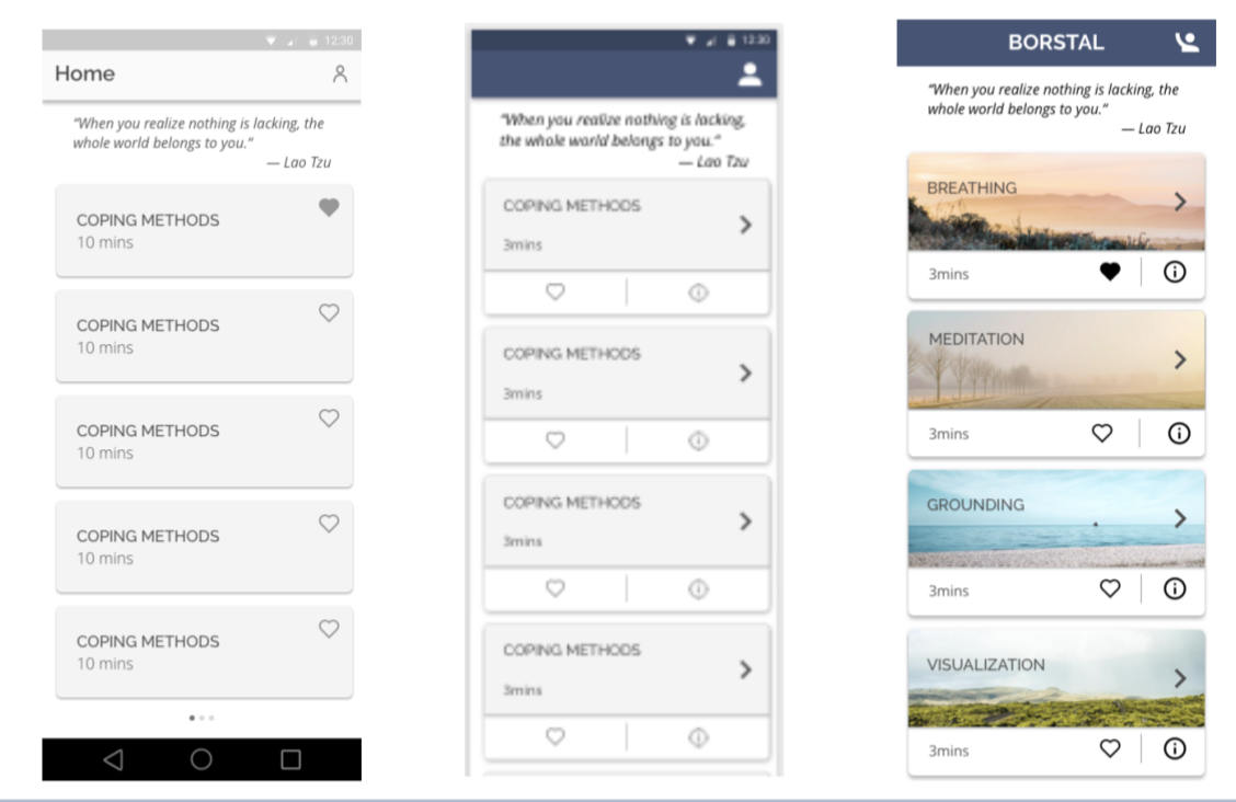HOME PAGE ITERATIONS