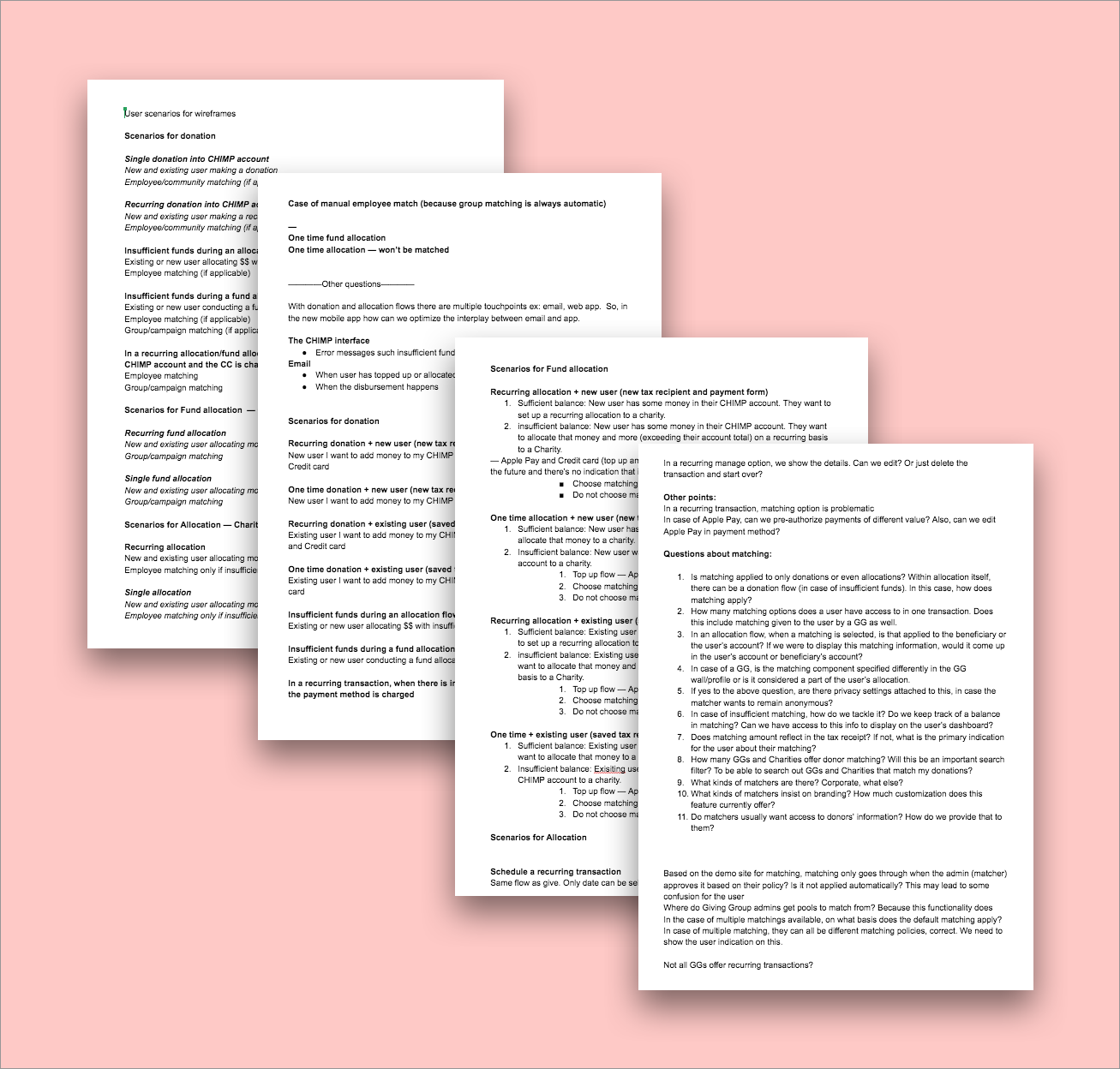 UX Audit documentation