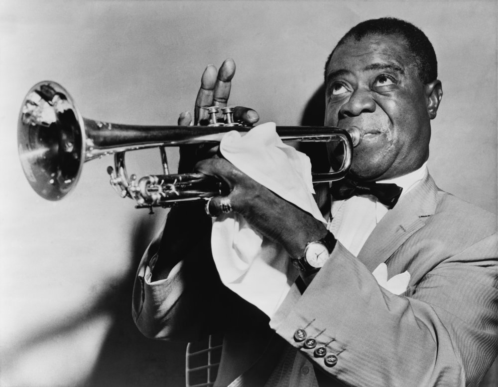 Louis Armstrong - one of the formative voices in Jazz