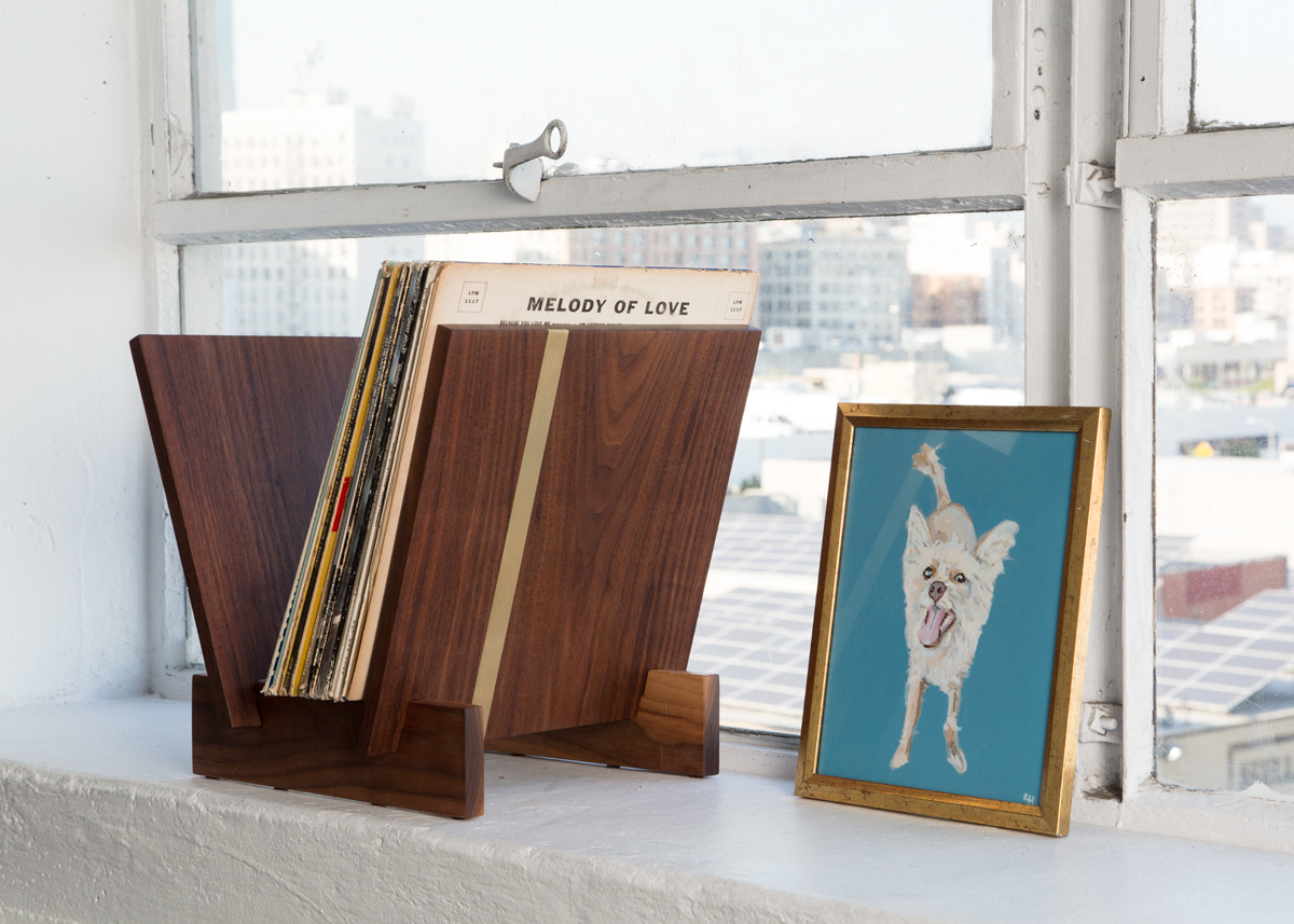 Tabletop storage is great for a small collection or for your latest grabs if you have the counter space.