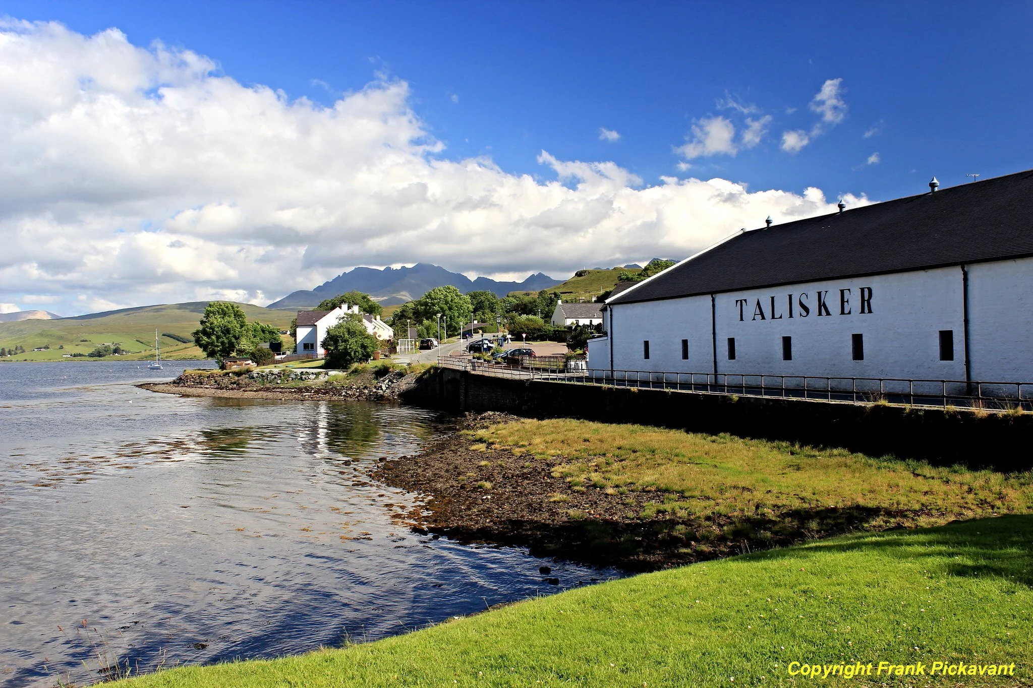 Talisker is one of the better single malt distilleries. Photo care of Frank Pickavant