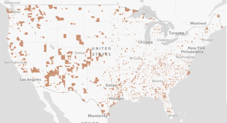 National Map of Opportunity Zones. There are 8,700 qualified census tracts across the U.S. Click link to explore your region.