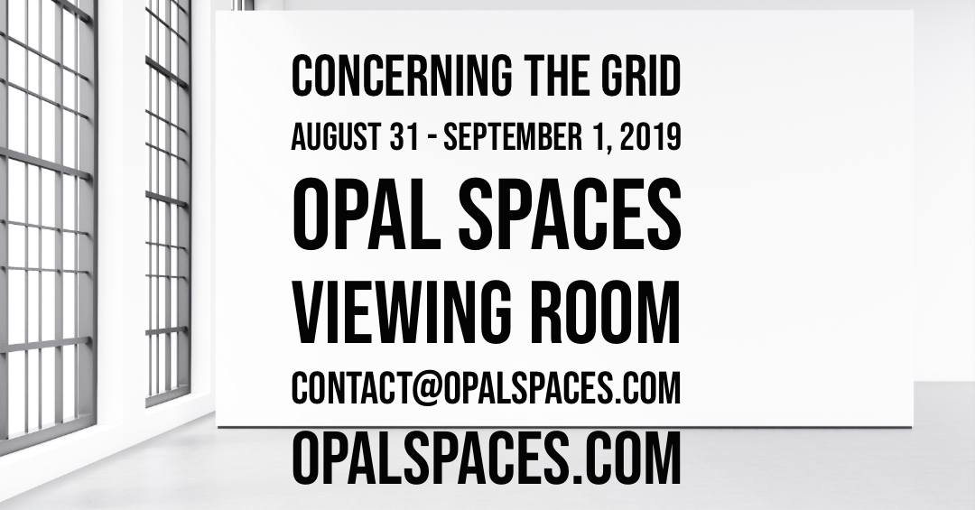 Concerning the Grid Concerning the Grid investigates new interpretations of a classic type within the twentieth century's visual arts, the modernist grid structure. Participating artists: Marianne Therese Grønnow Dorte Jelstrup Maria Wæhrens Peter Brandt Bodil Nielsen Marianne Therese Grønnow creates large paintings that connect to the sublime and the metaphysical on the basis of impressions of nature rendered as other-worldly imaginative constructions of grid structures. Dorte Jelstrup provides an explicit feminine interpretation of the modernist grid in paintings and montages, where the grid structures are made of satin ribbons and as such converted into a materiality of sensation that semantically connotes femininity and mental states of longing and desire. In paintings and drawings by Maria Wæhrens , we encounter the grid as a marker of enclosed spaces in a basically queer-marked investigation of gender, power, hierarchy and the patterns that arise and are passed on in the family and in society at large. In textile works by Peter Brandt the grid structures are reconsidered and interpreted as principles of construction in the unfolding of transformative narratives dealing with gender, violence and (bodily) traumatic experiences. In her work, Bodil Nielsen has the colour as a central point of departure; Nielsen creates paintings that, with the grid structure as the underlying organizational principle, aim to explore perception, the relationship between the viewer and the work, and the aesthetic experience; the result is a poetic choreography of colour based on the grid. For more information about the participating artists, please see Artists on this site. For inquiries please contact: contact@opalspaces.com