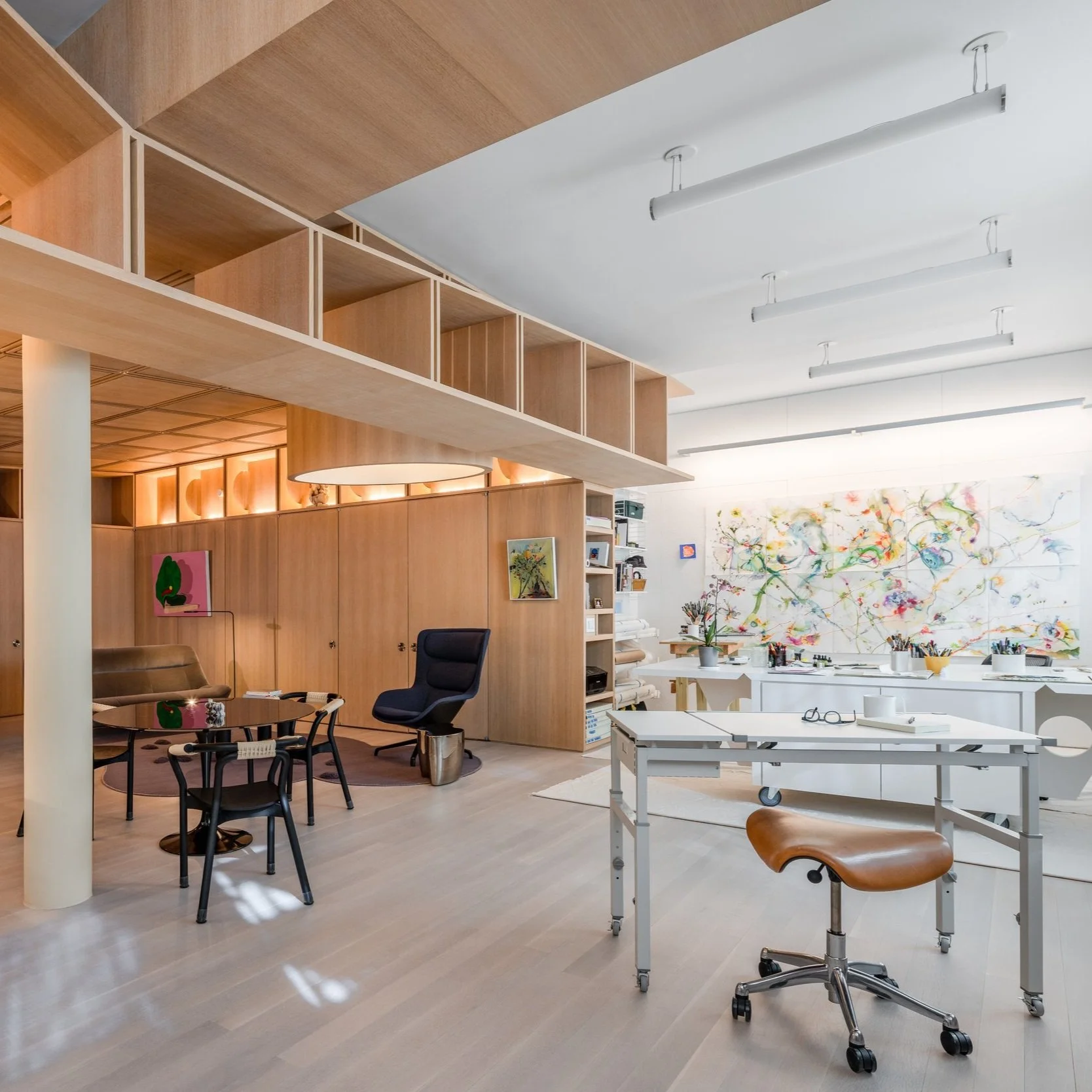 Artist studio and home. Soho, NYC.