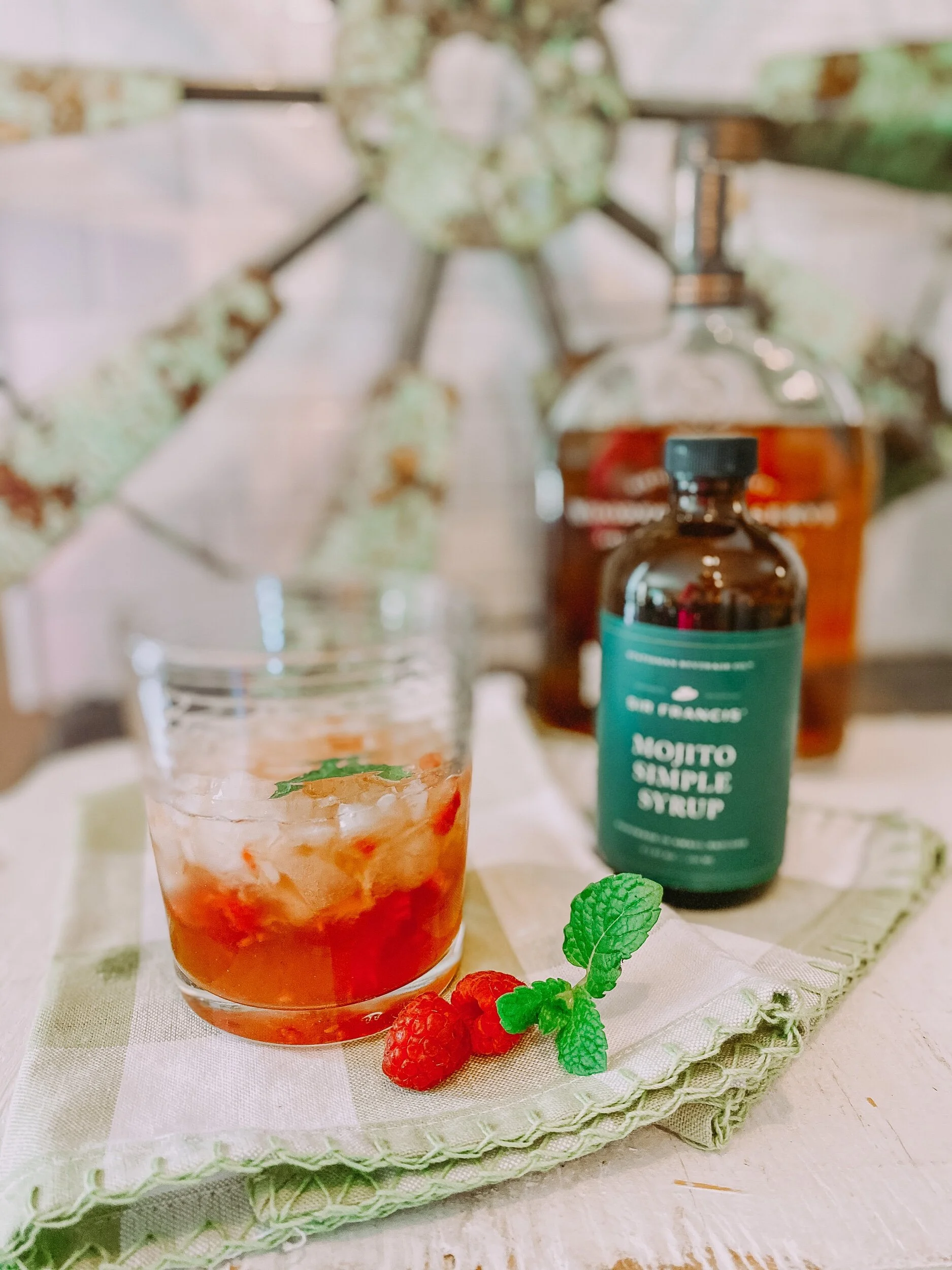 Raspberry Mint Juleps — Moonshine and Suppertime