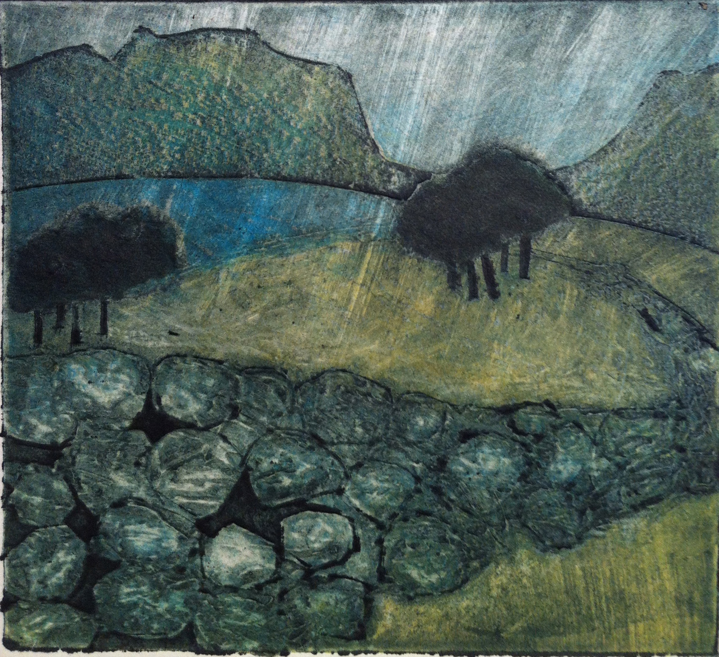 Rain at Crummock Water