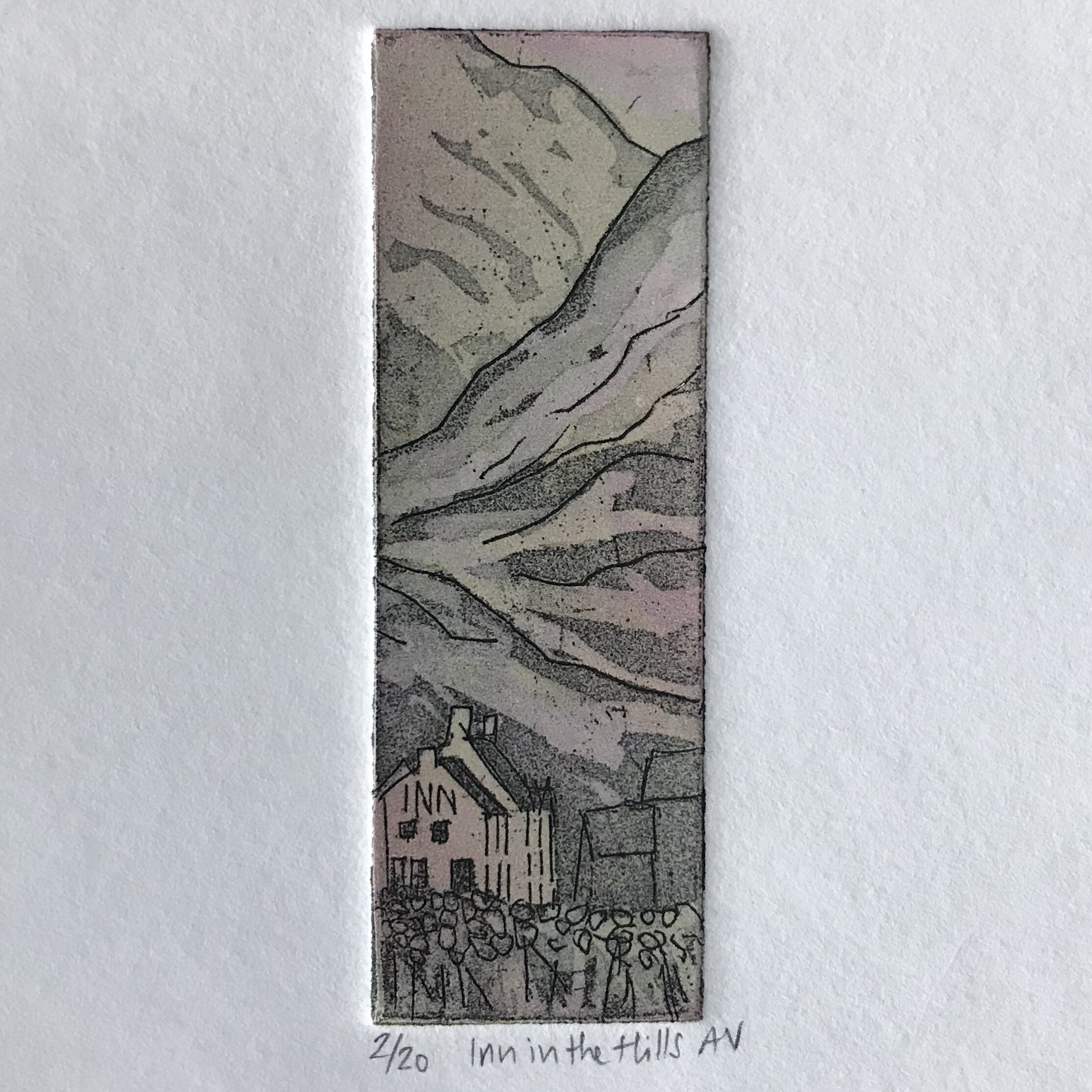 Inn in the Hills (etching)