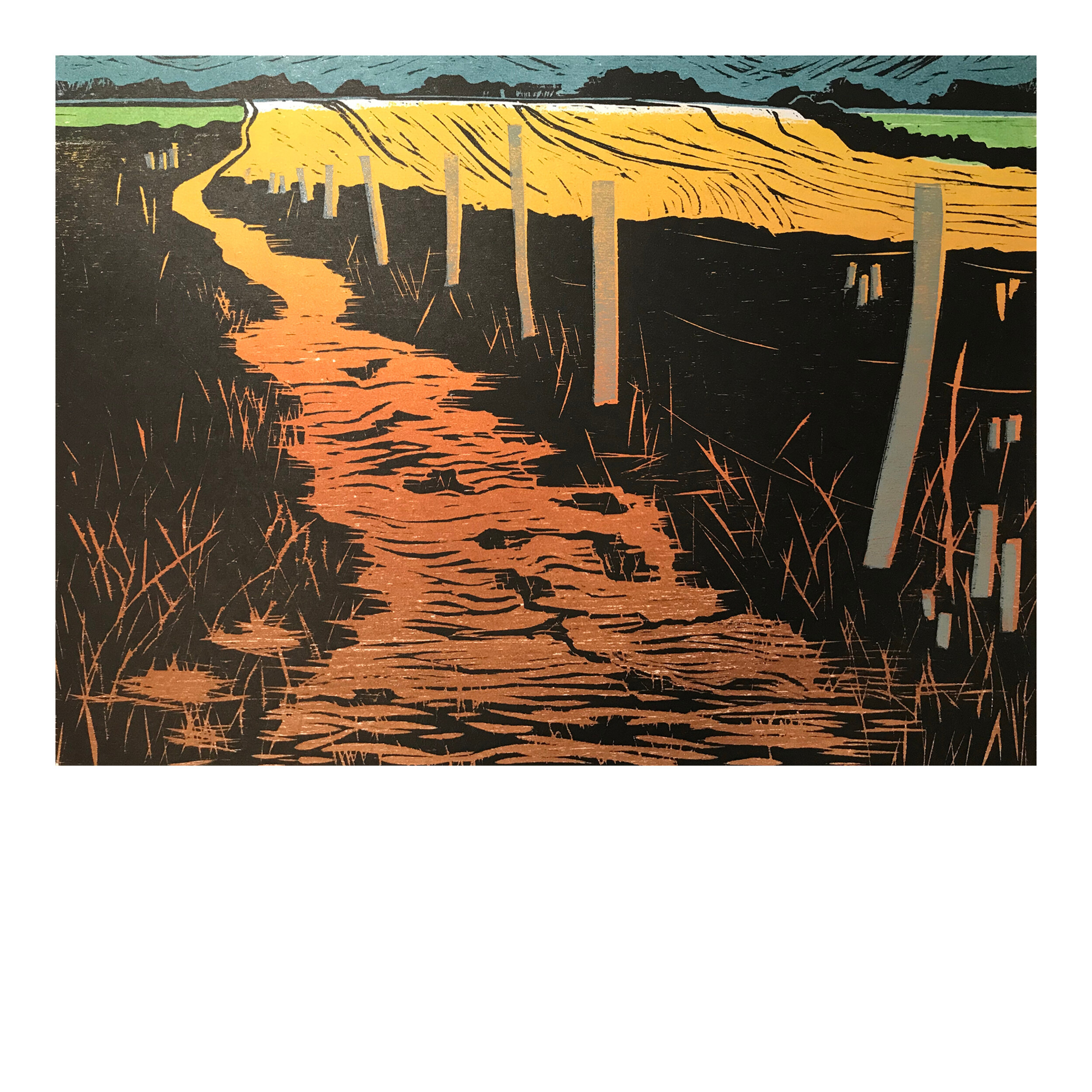 Little Dartmouth Walk (greetings card)