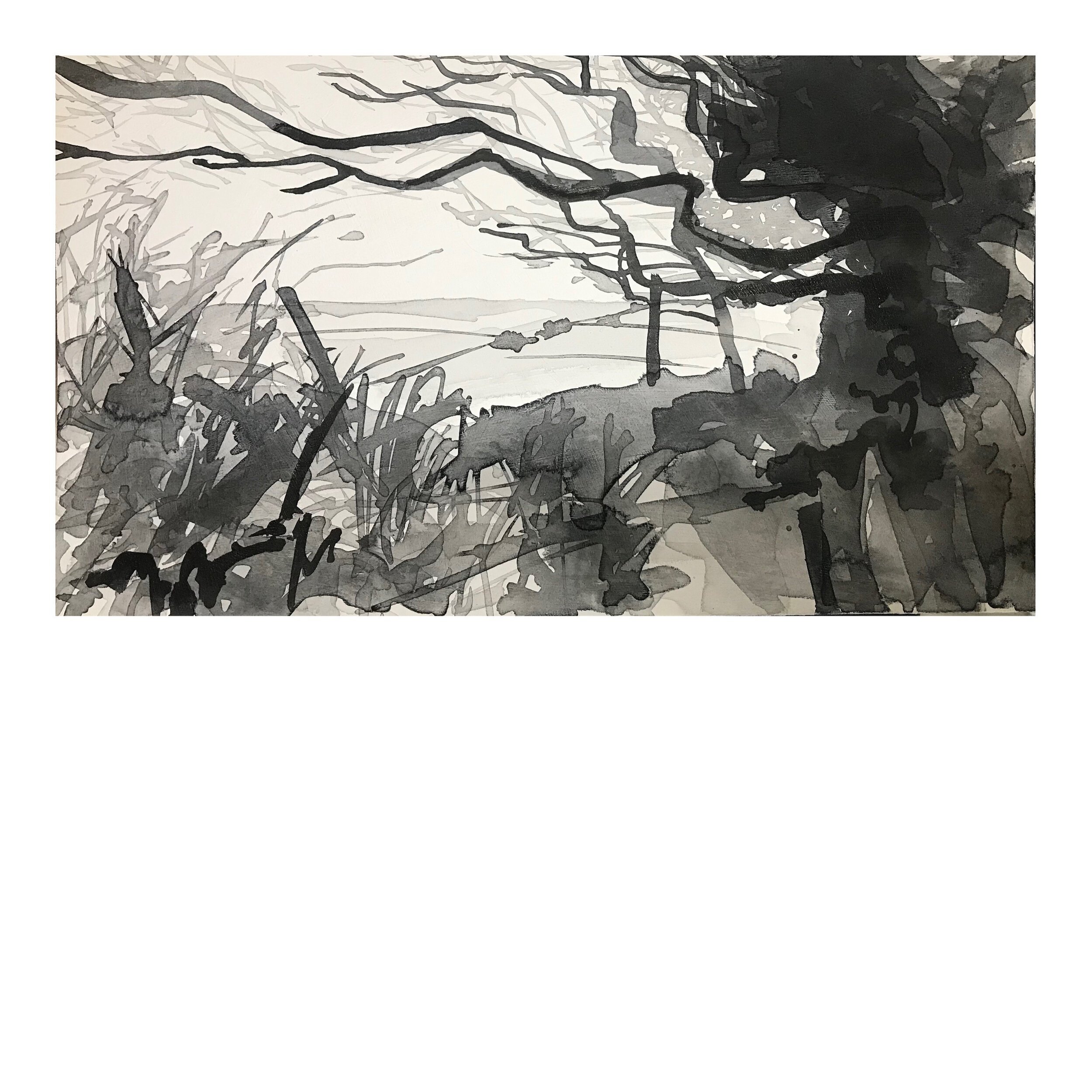 Lockdown Walk (greetings card)