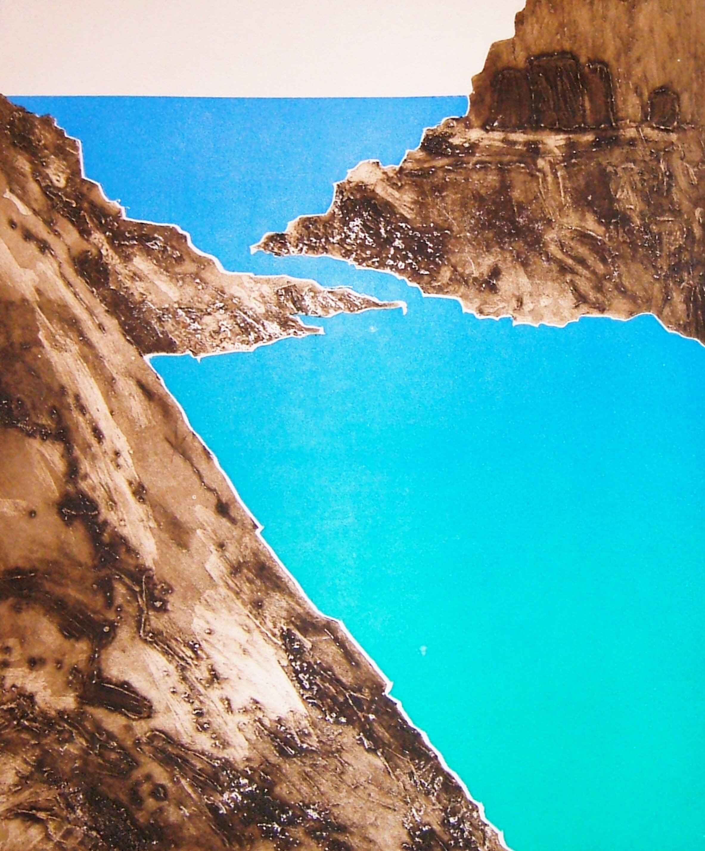 The Blue Lagoon (greetings card)