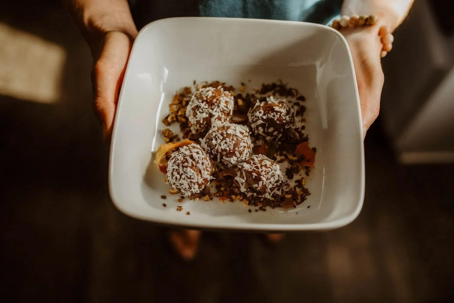 Elderberry Syrup + Chai Protein Balls