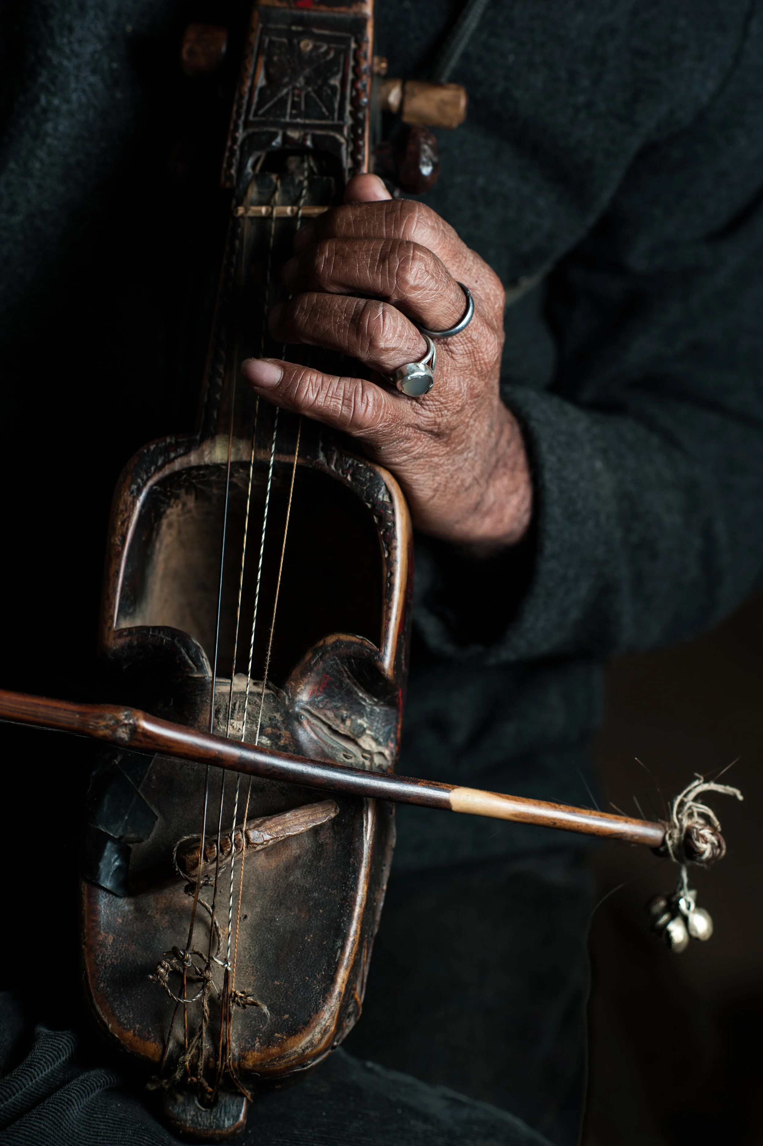 Sarangi (photograph by Geoff Odell)