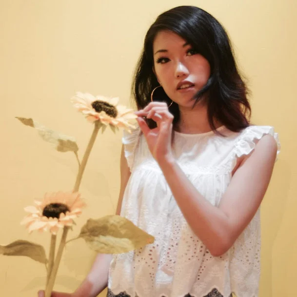  Collaborated w/ Peggy at the Happy Go Lucky Exhibit in NYC.   Peggy:  Peggy is on a mission to change the fashion industry. She demands equal pocket rights in female clothing where pockets can only hold a mere quarter. That's why she makes her own c