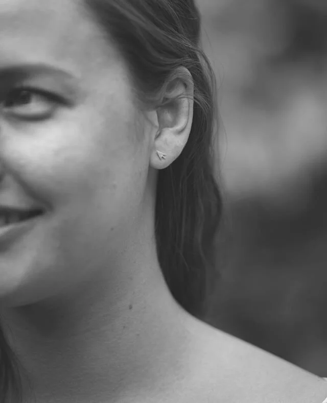 3D printed computer icon stud earrings⁠
⁠
The cursor 💫