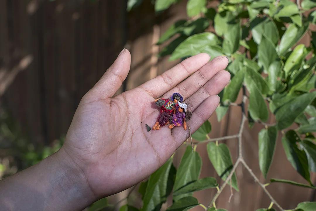 Stephanie Concepcion Ramirez For those seeking… (A Savior and Health) 2018 Twelve 1” gifted worry-dolls with twelve intentions