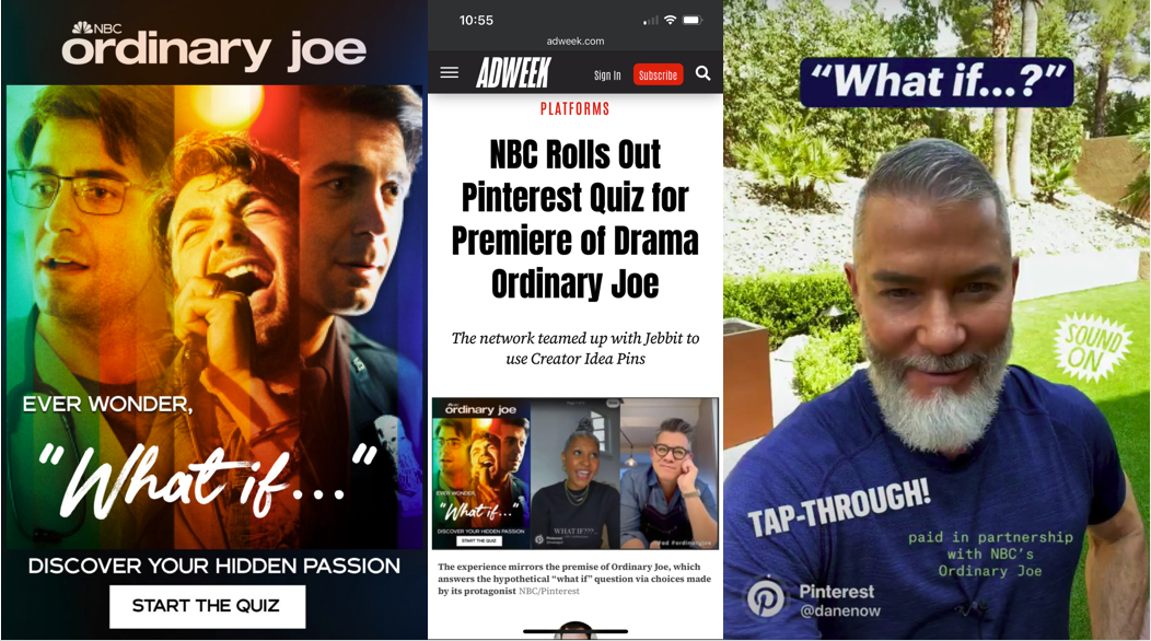 Ordinary Joe x Pinterest 