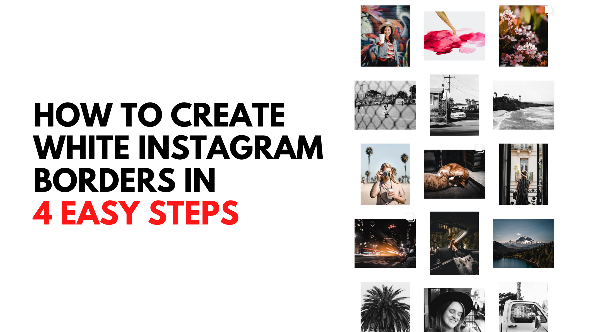 How To Create White Instagram Borders In 4 Steps — Josh Druding Photography