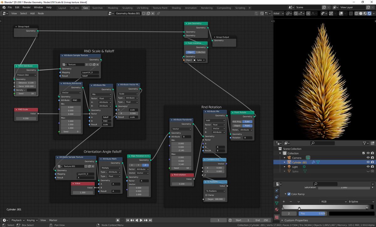 Blender Geometry Nodes