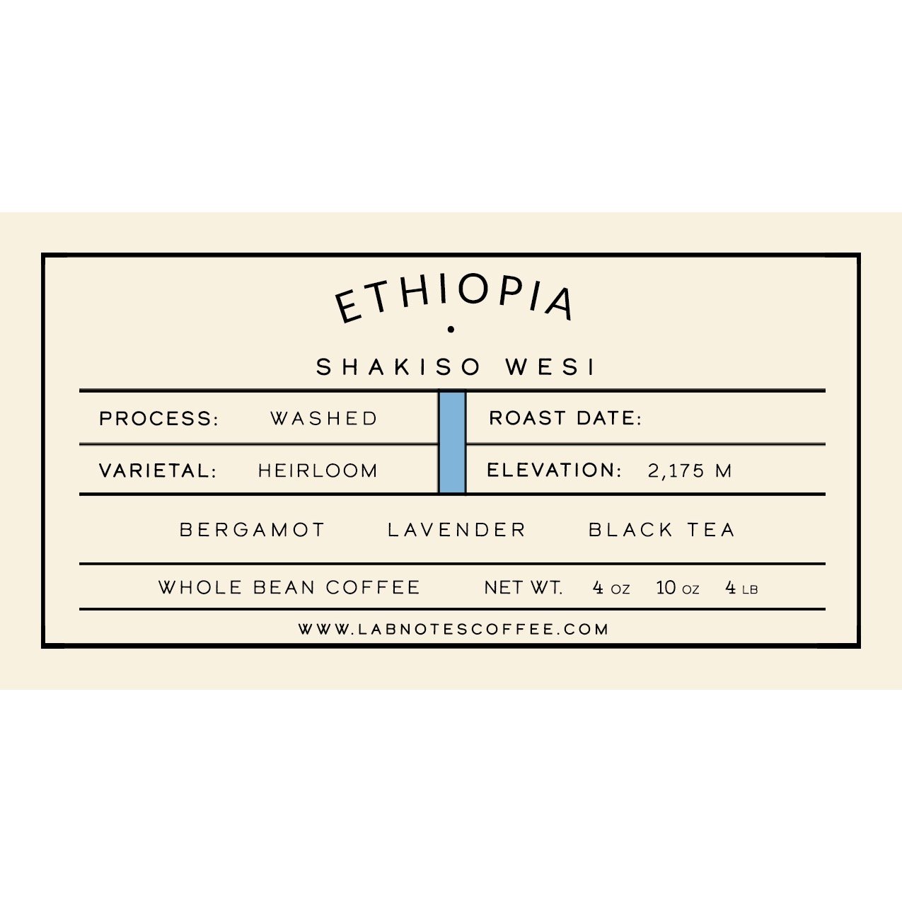 ETHIOPIA GUJI SHAKISO WESI WASHED