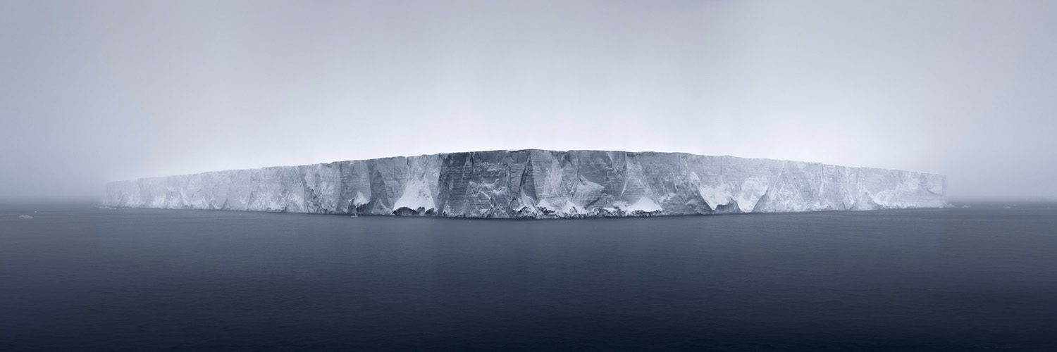   Giant Tabular Iceberg in Fog Antarctica, 2007  