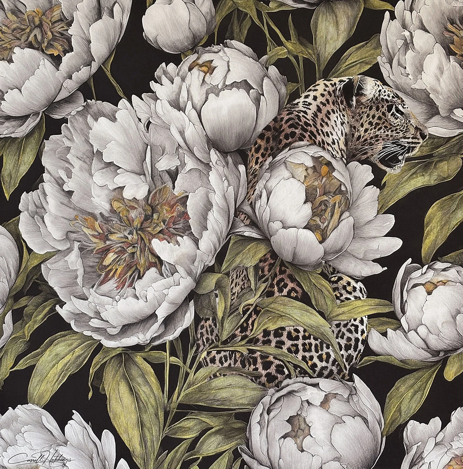Endangered Inks Floral Serenade with a Feline Twist.jpg