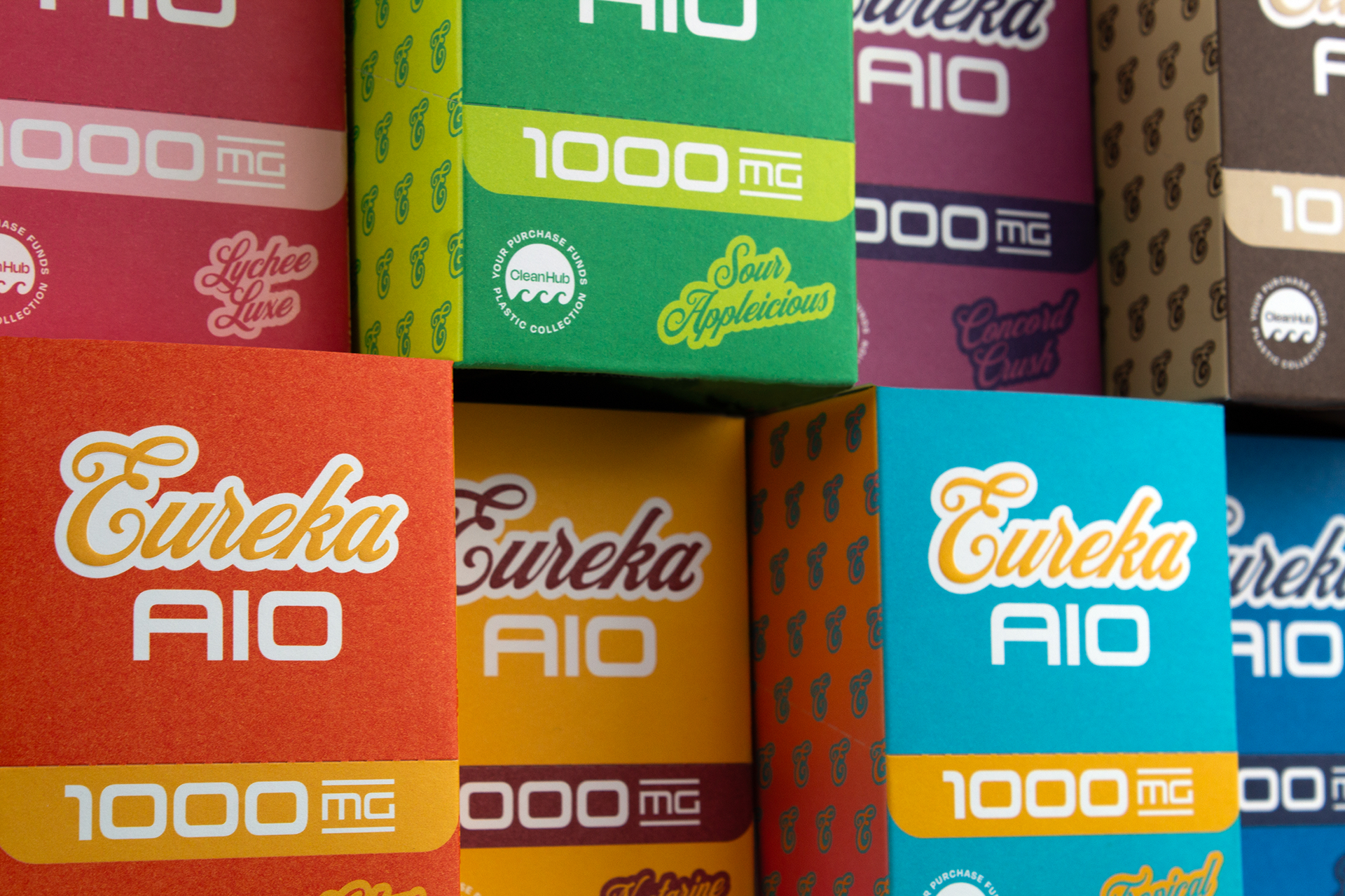 Eureka Disposable Vape Pen 1000mg Eureka Disposables Bubble Cigarette Shop  Strawberry Banana AIO [1000mg] | Eureka Sky Dispensary San Francisco, CA  Australia Quit Vapingtools