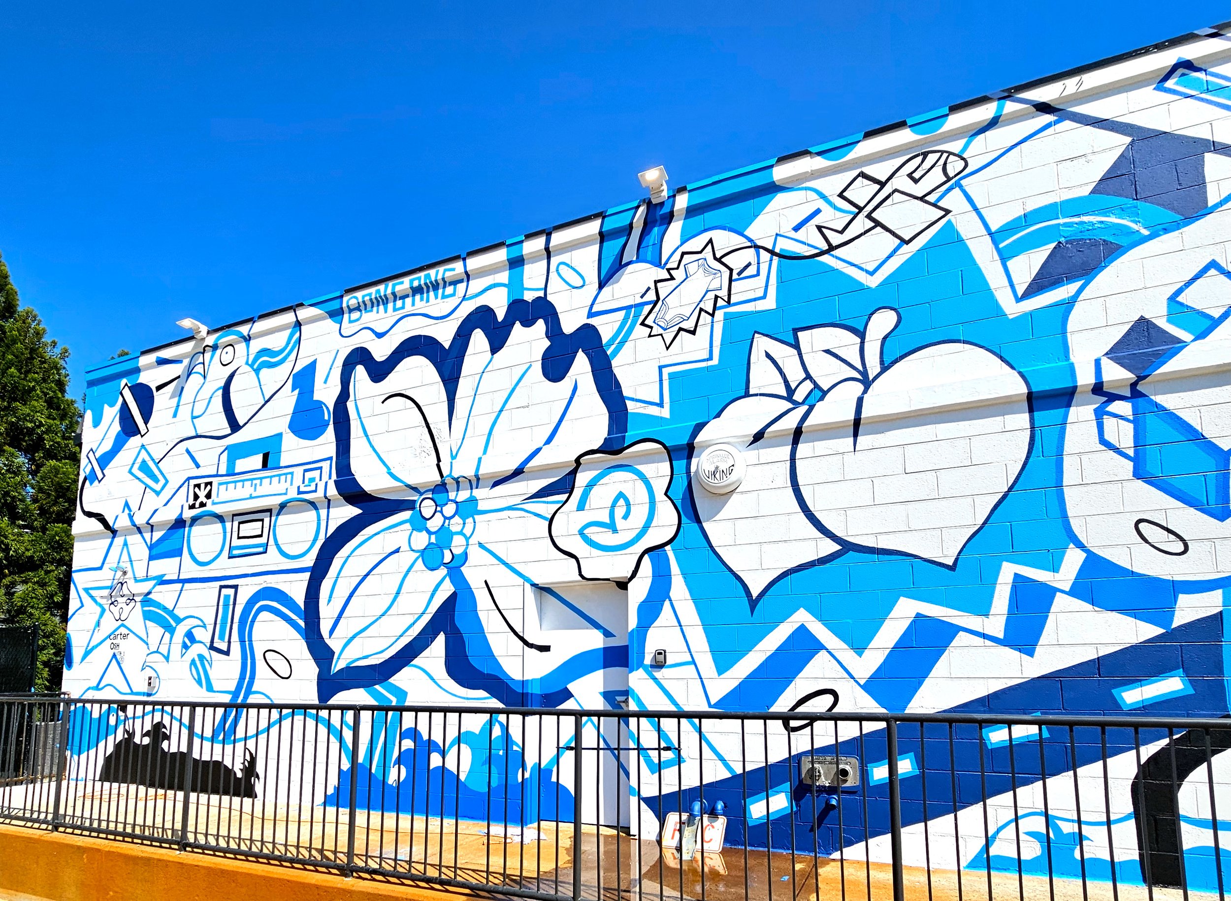 Bongang Carter's Flagship store mural v02