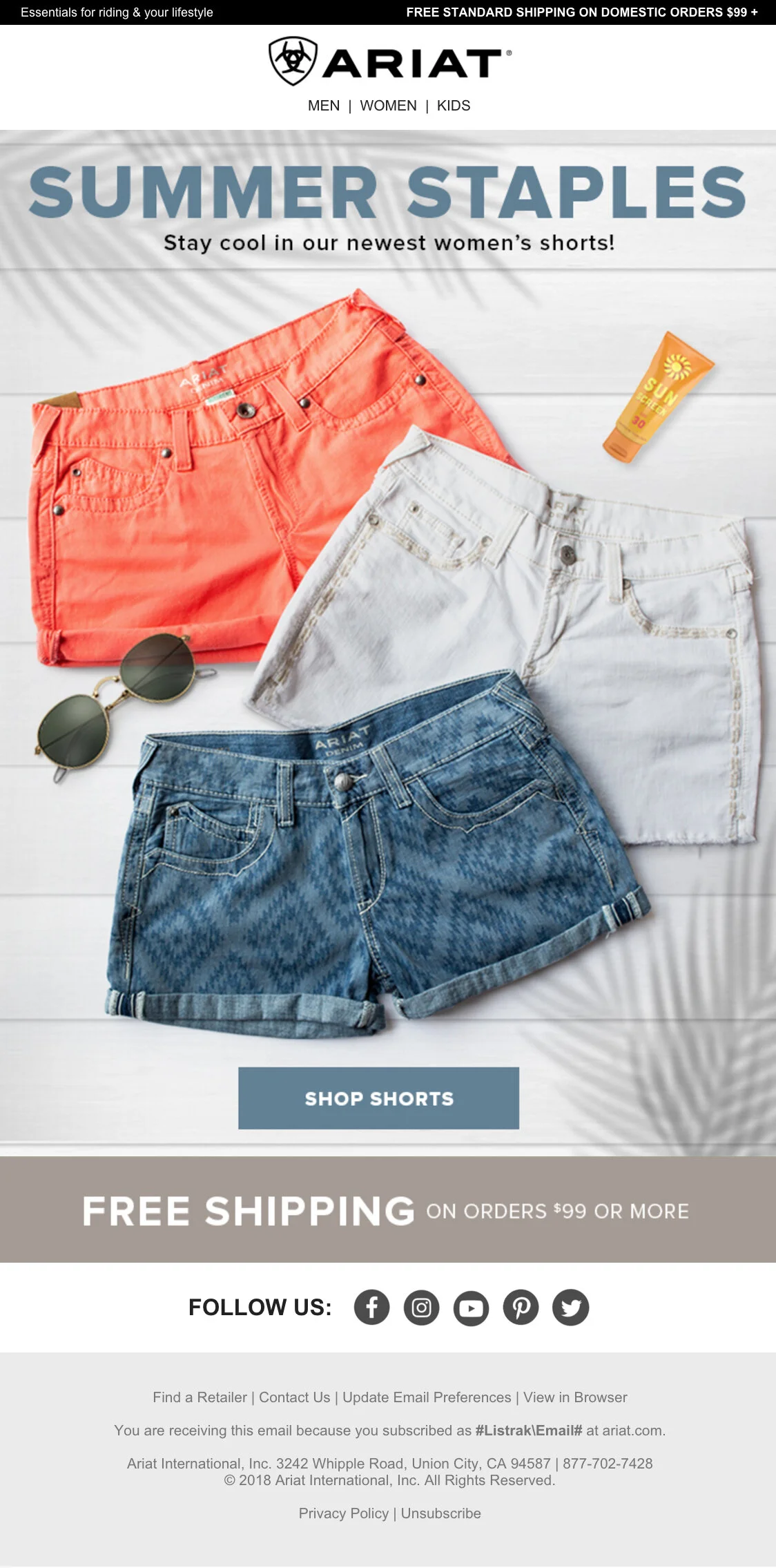 shorts email