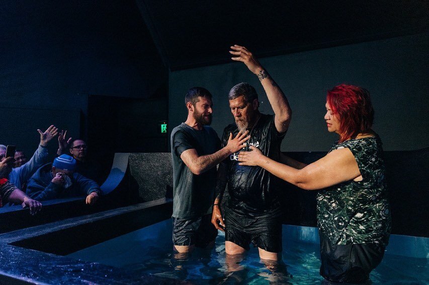 Ka mau te wehi! We love seeing lives changed for Jesus. Lifechurch in Palmerston North had baptisms this last Sunday and we can't help but celebrate all those who made this public declaration for Christ!! &quot;
