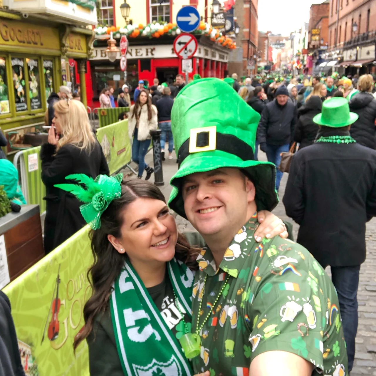 Dublin on St. Patrick's Day