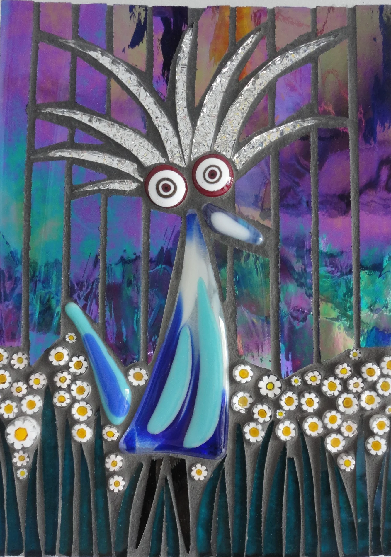 Single Birdies (Glass Fusions, Millefiori, Stained Glass)